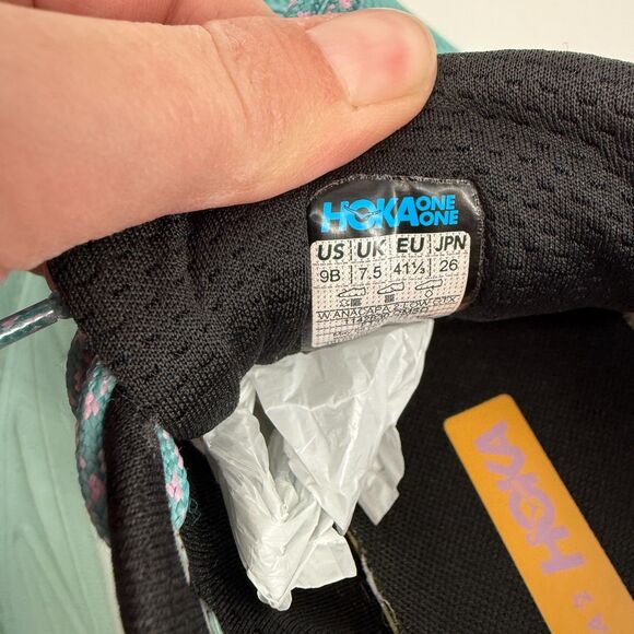 Hoka One One Anacapa 2 Low GTX Gore-Tex Women 9 B Waterproof Hiking Teal 1142830 - Picture 12 of 12